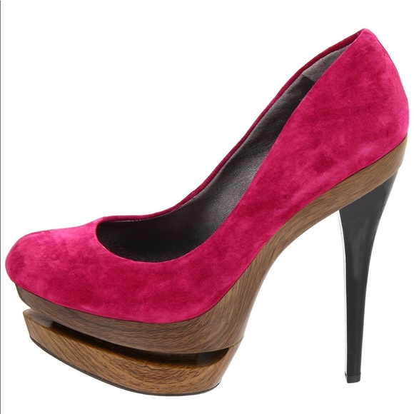 Jessica Simpson JS-Colie Platform Pump {cranberry} - Picture 2 of 6