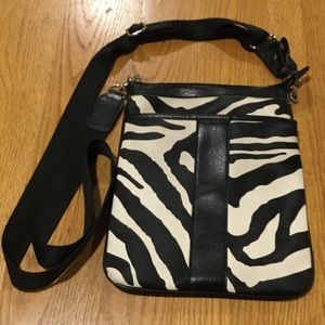 Zebra print Crossbody