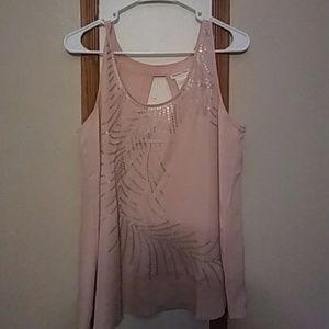 Semi Sheer Light Pink Top