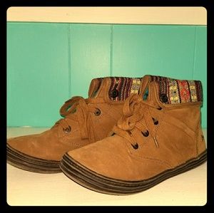 Blowfish Tribal Lace Up Booties