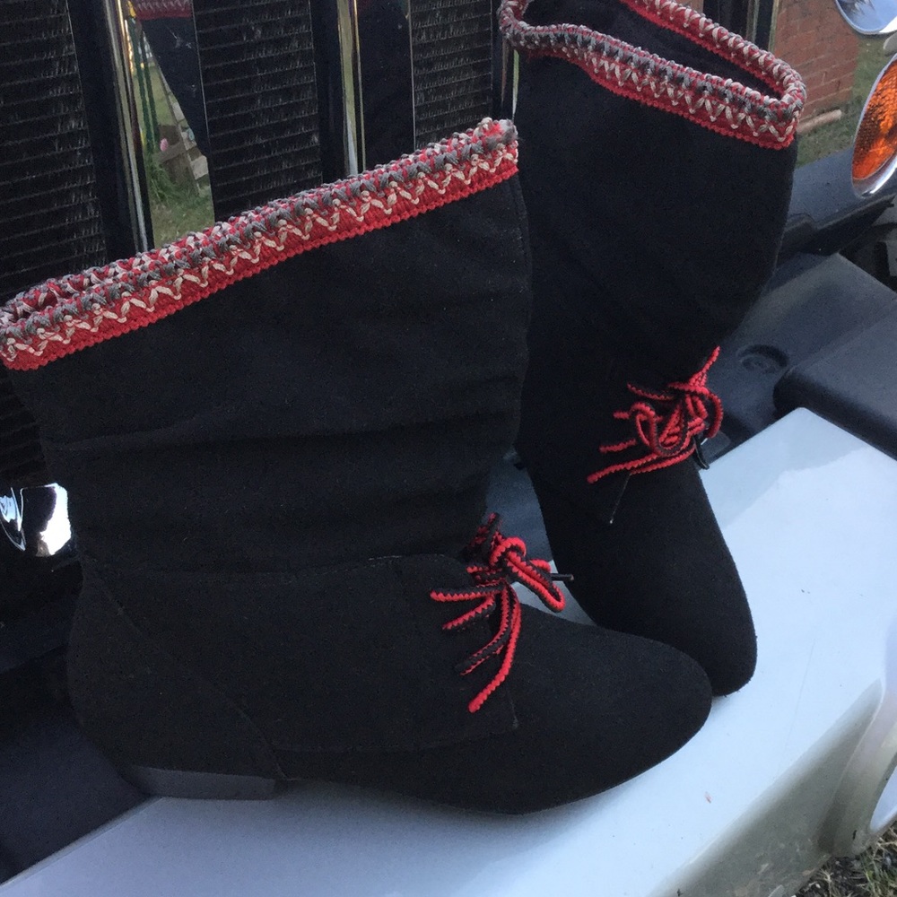 LAST PAIR SIZE 7 ~~ Bamboo Women's Black Bootie - Picture 5 of 5