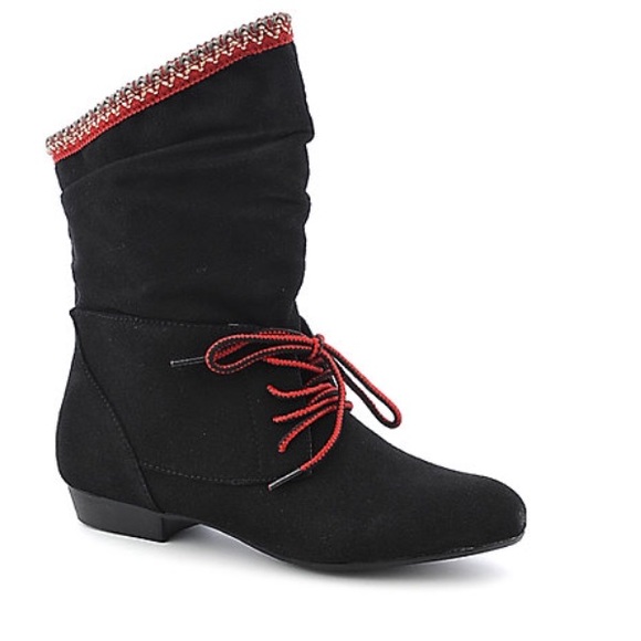 LAST PAIR SIZE 7 ~~ Bamboo Women's Black Bootie - Picture 3 of 5