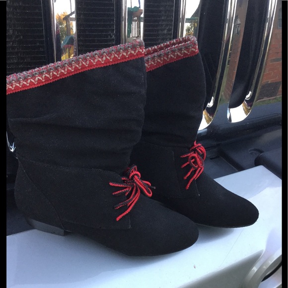 LAST PAIR SIZE 7 ~~ Bamboo Women's Black Bootie - Picture 4 of 5