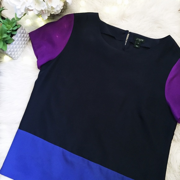 J. crew color block top - Picture 6 of 11