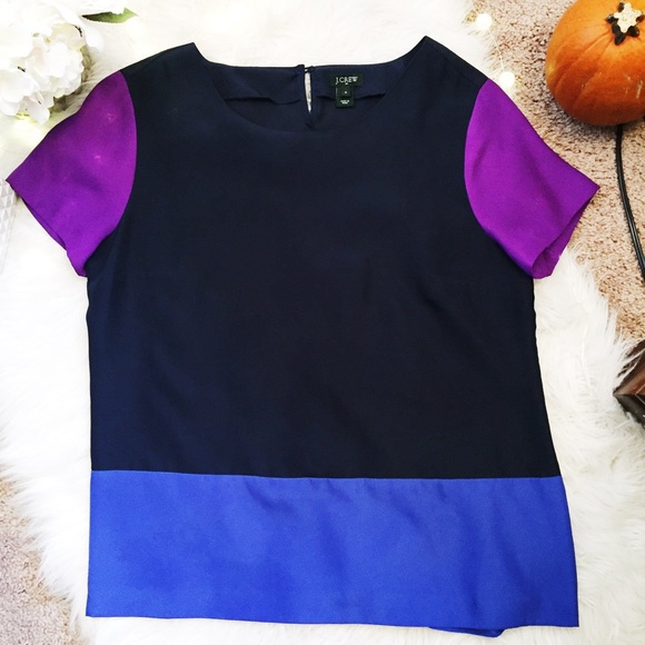 J. crew color block top - Picture 5 of 11