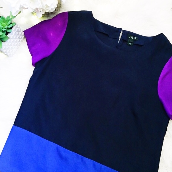 J. crew color block top - Picture 4 of 11