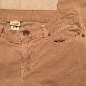 JCrew City Fit Corduroy Pants