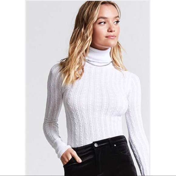 Cable Knit Turtleneck Sweater | Poshmark