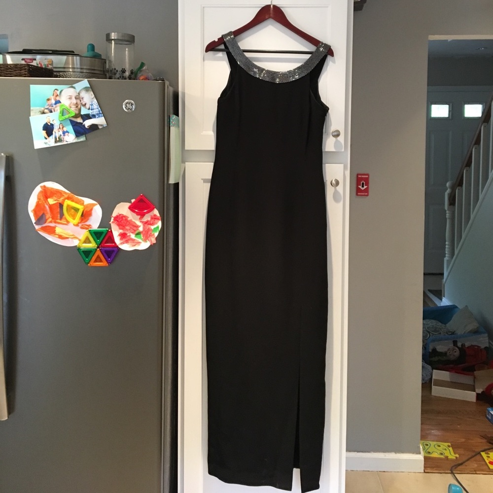 Black evening dress by Ralph Lauren evening