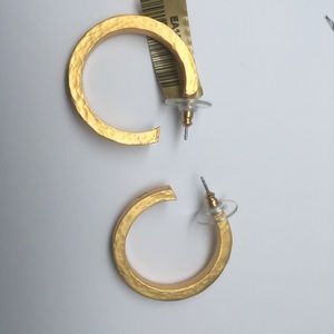 Stephanie Kantis Nugget Hoop Earrings