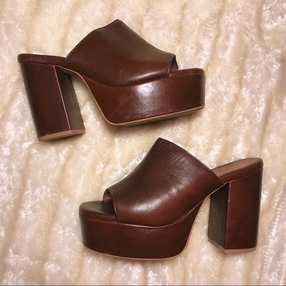Jeffrey Campbell Pilar Platform Mule Sandals