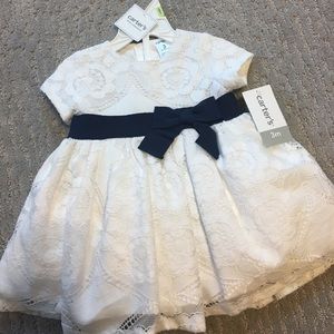 Children's white dress
