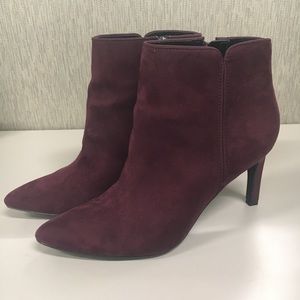 Maroon Sam Edelman booties