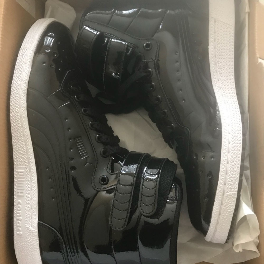 Puma patent leather High Tops