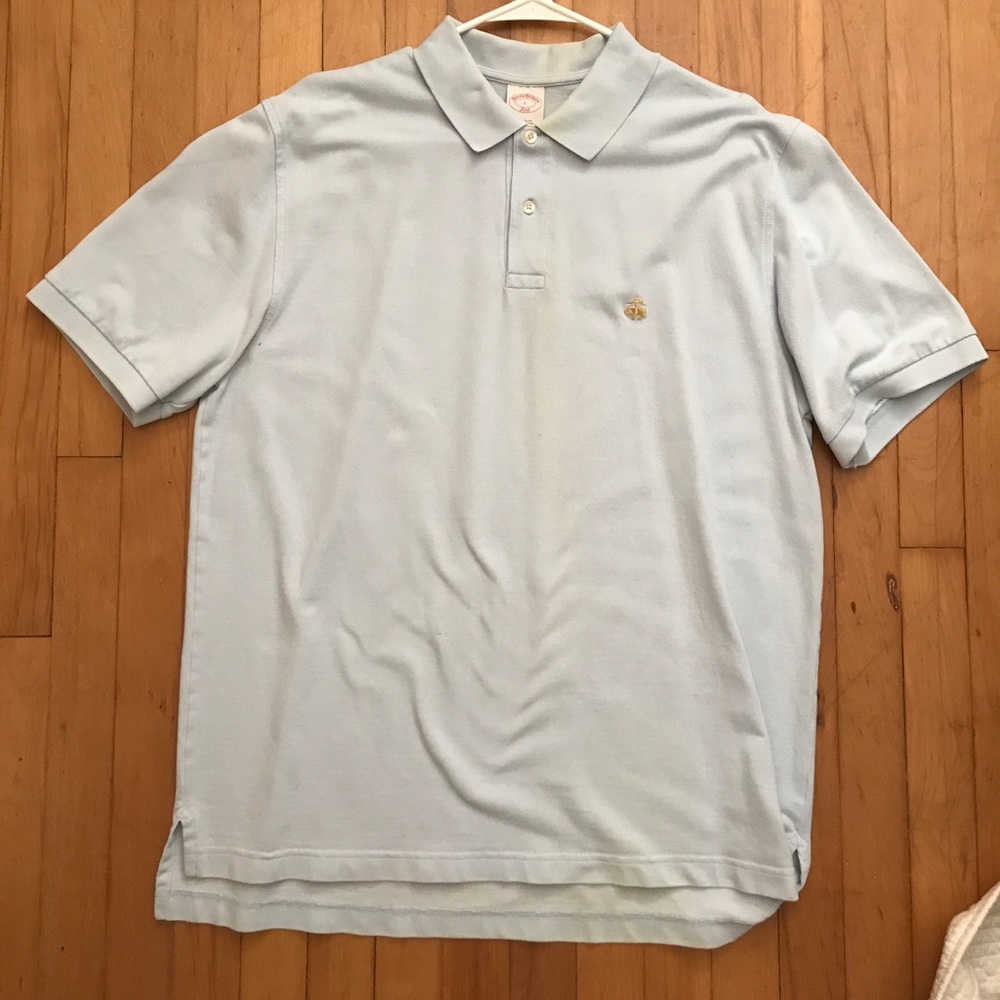 Baby Blue Brooks Brothers polo