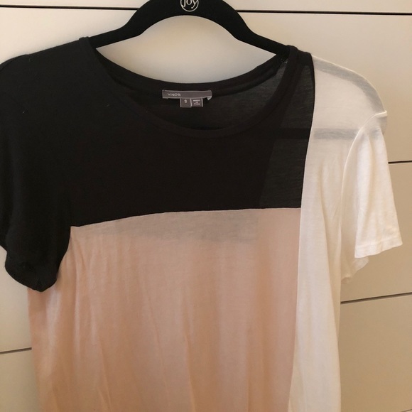 vince color block tee - Picture 2 of 3
