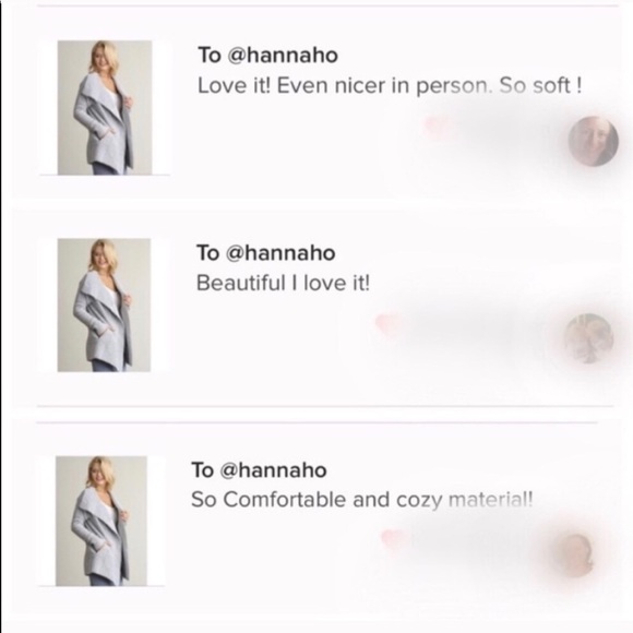 LAST ONE!! Open Front Double Breasted Cardigan - Picture 4 of 5