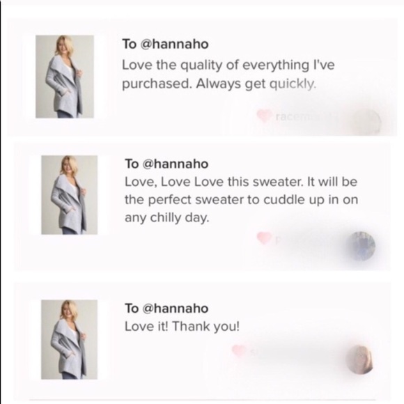 LAST ONE!! Open Front Double Breasted Cardigan - Picture 5 of 5