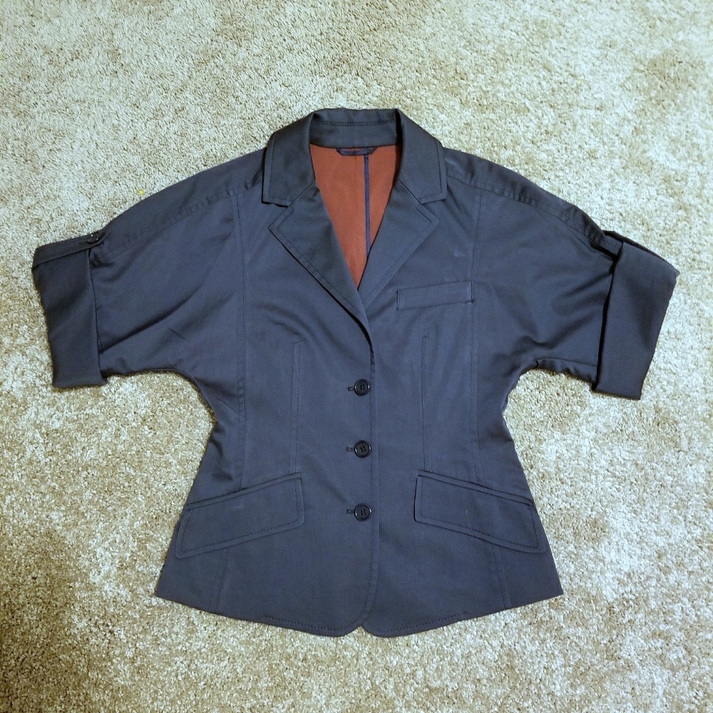 $1295 ETRO short sleeve blazer size 40 like new
