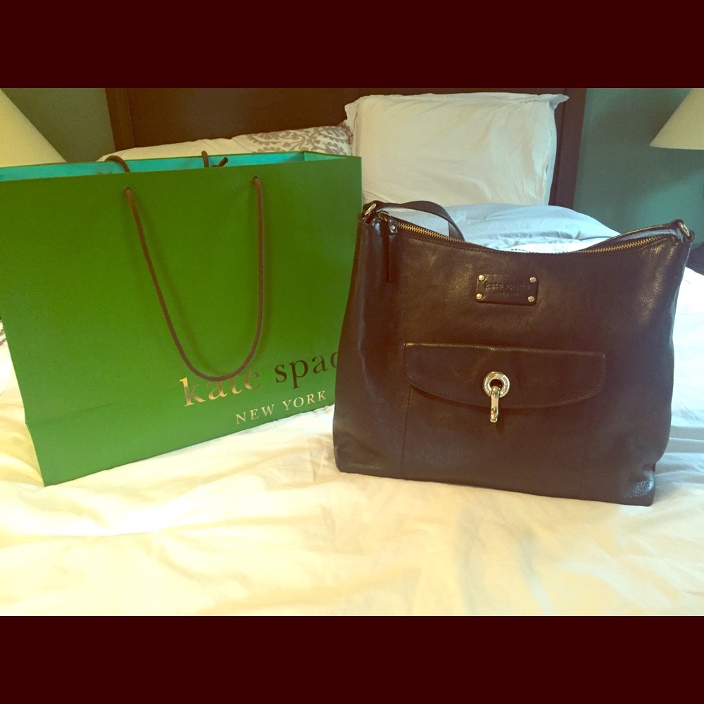 Black Kate Spade satchel