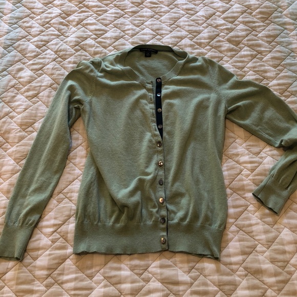 Heather green Banana Republic cartigan - Picture 3 of 5