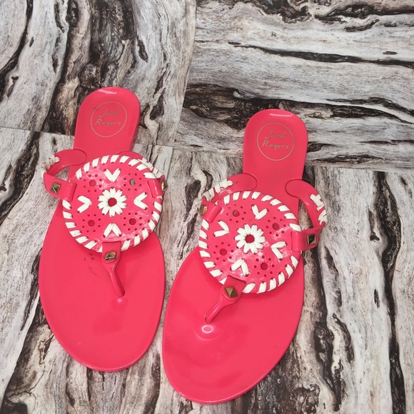 Jack Rogers Shoes - Nwot pink jack rogers sandles big girl sandles