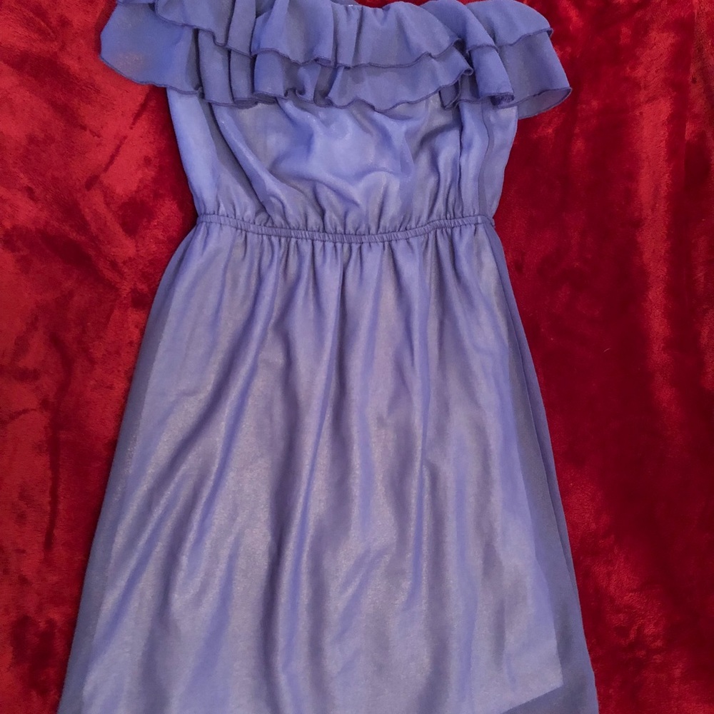 Maurices Purple Dress With Golden Tint