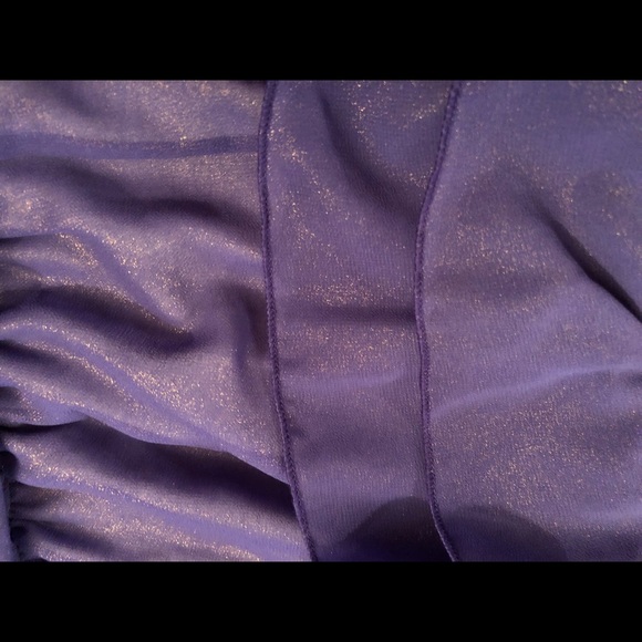 Maurices Purple Dress With Golden Tint - Picture 4 of 5