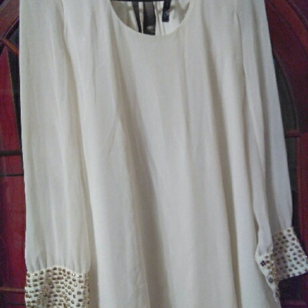 Small Cream CALS Blouse