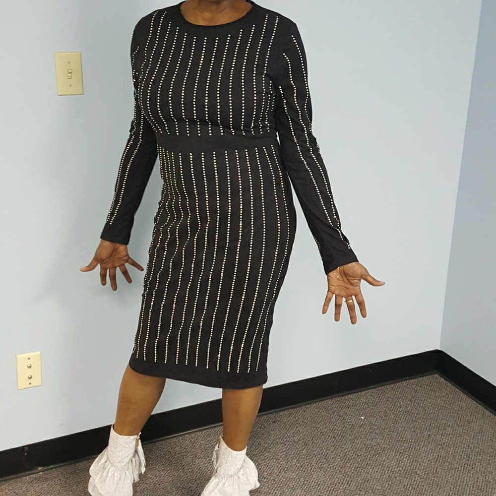 Rhinestone dress