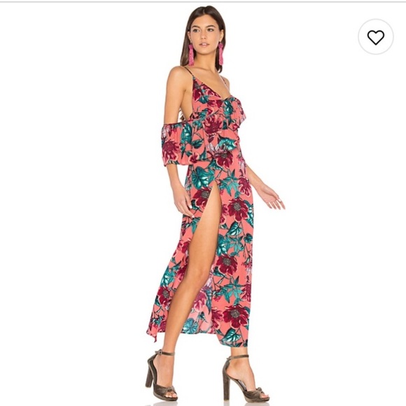 XTRaDEDX For Love & Lemons Flamenco Maxi Dress - Picture 2 of 3