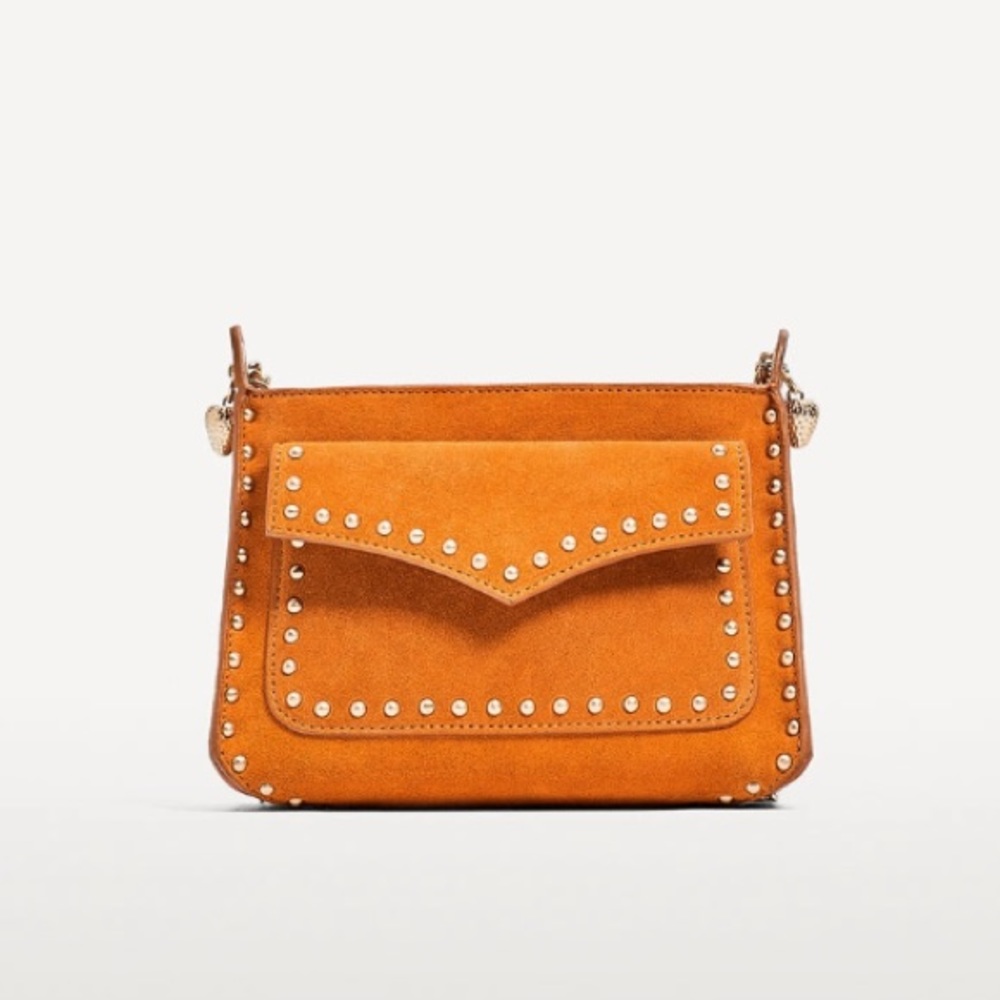 Zara crossbody bag with stud detail