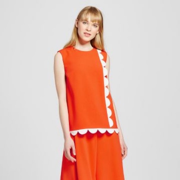 Victoria Beckham for Target Tops - NWOT Victoria Beckham Target orange tunic L