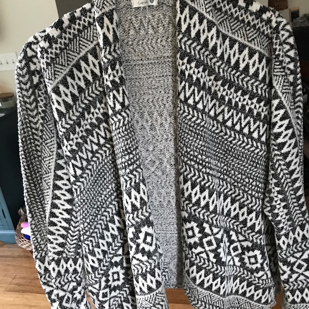 Tribal soft cardigan