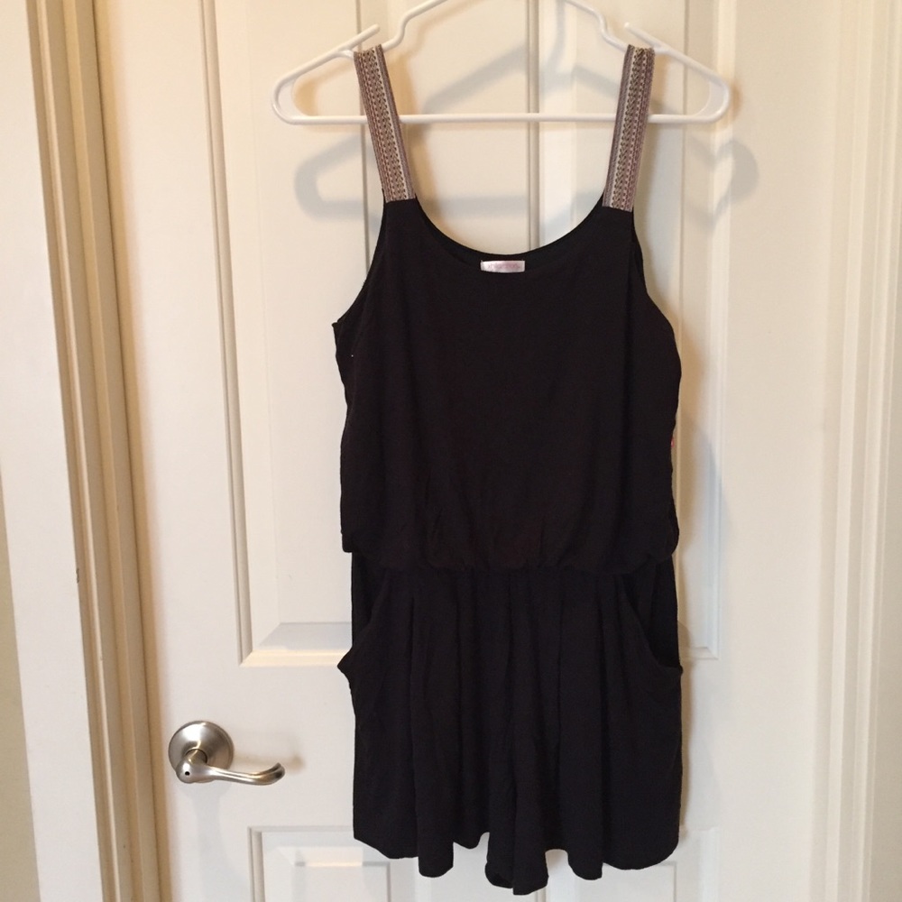 NWT black romper
