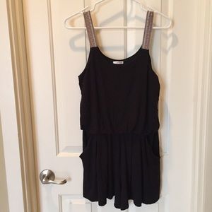 NWT black romper