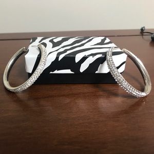 Show Stopping Swarovski Hoops