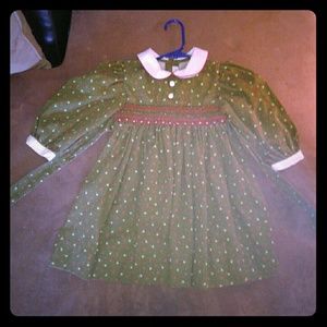 House of Hatten  Floral Smocked Dress