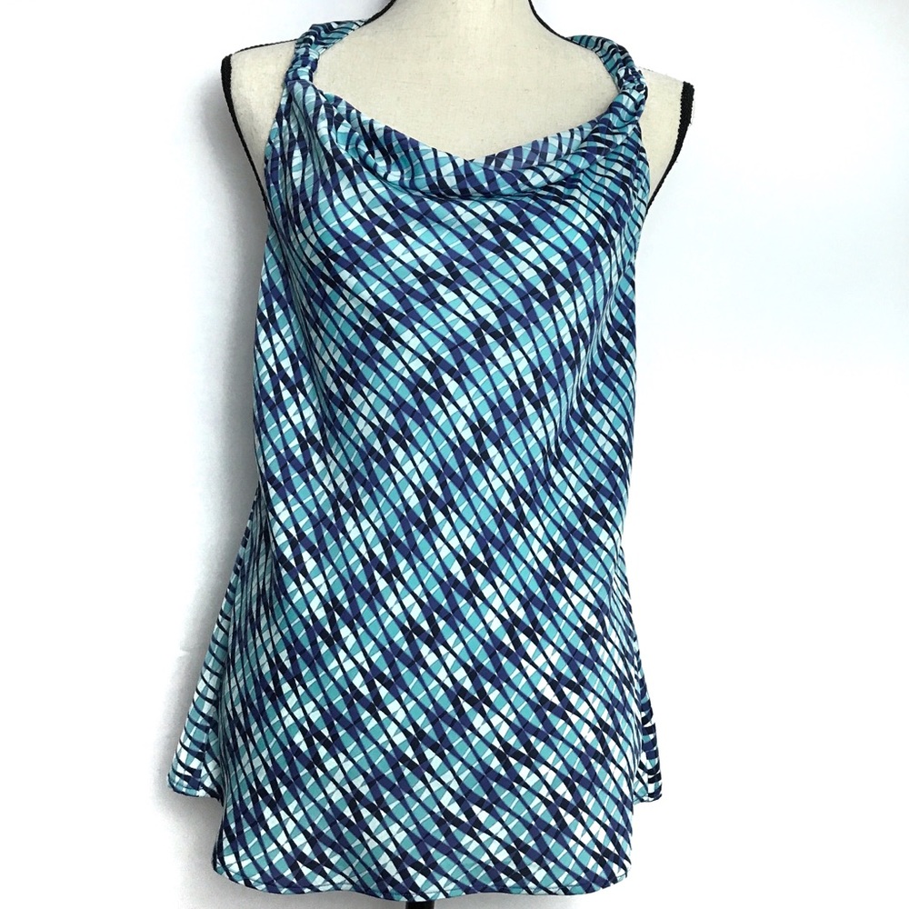 {Banana Republic} Cowl Neck Racerback Halter Sz 6