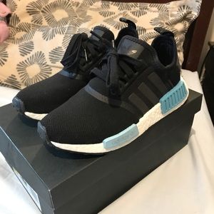 NMD R1 Black Icey Blue
