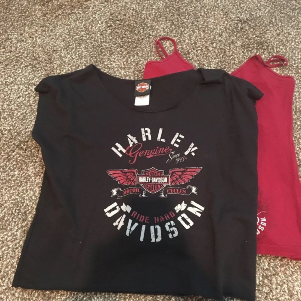 HD Harley Davidson T-Shirt and Matching Cami