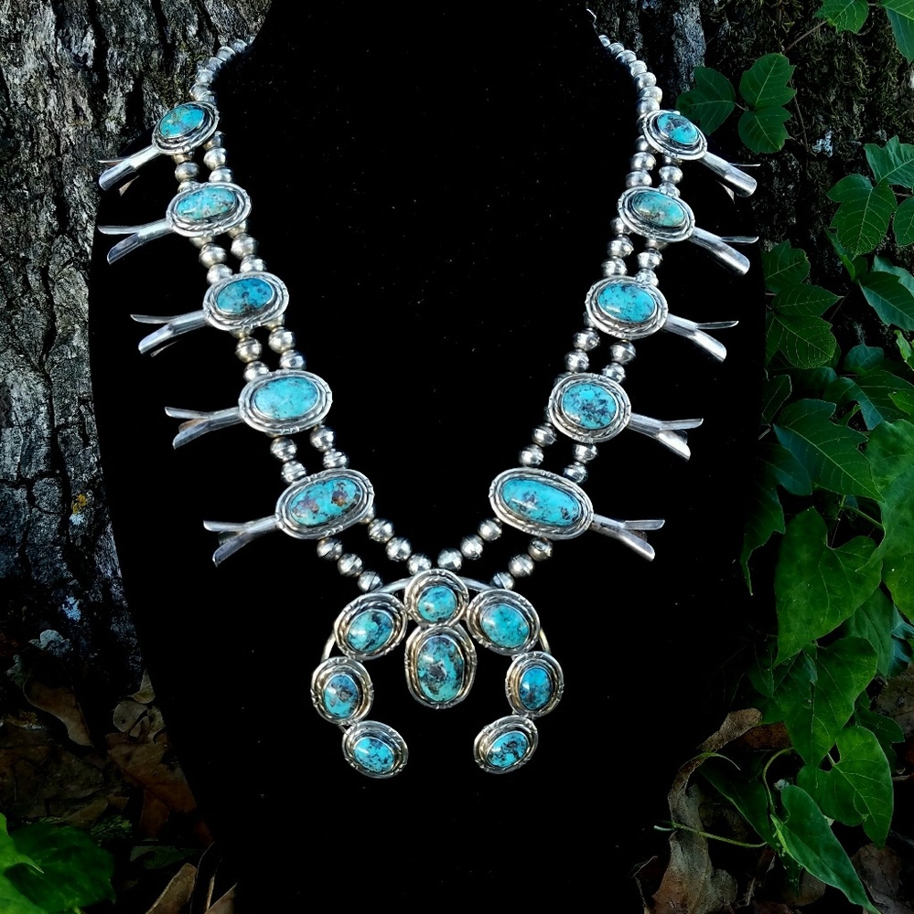 💥SOLD💥 Sterling Silver Navajo Squash Blossom