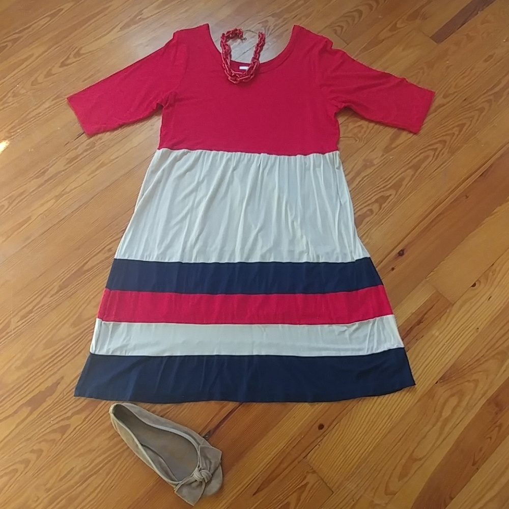 Plus size Lolly Wolly Doodle dress