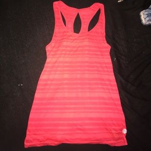 Racerback sport tank