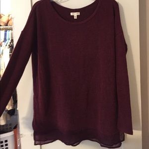 Silence + noise sweater