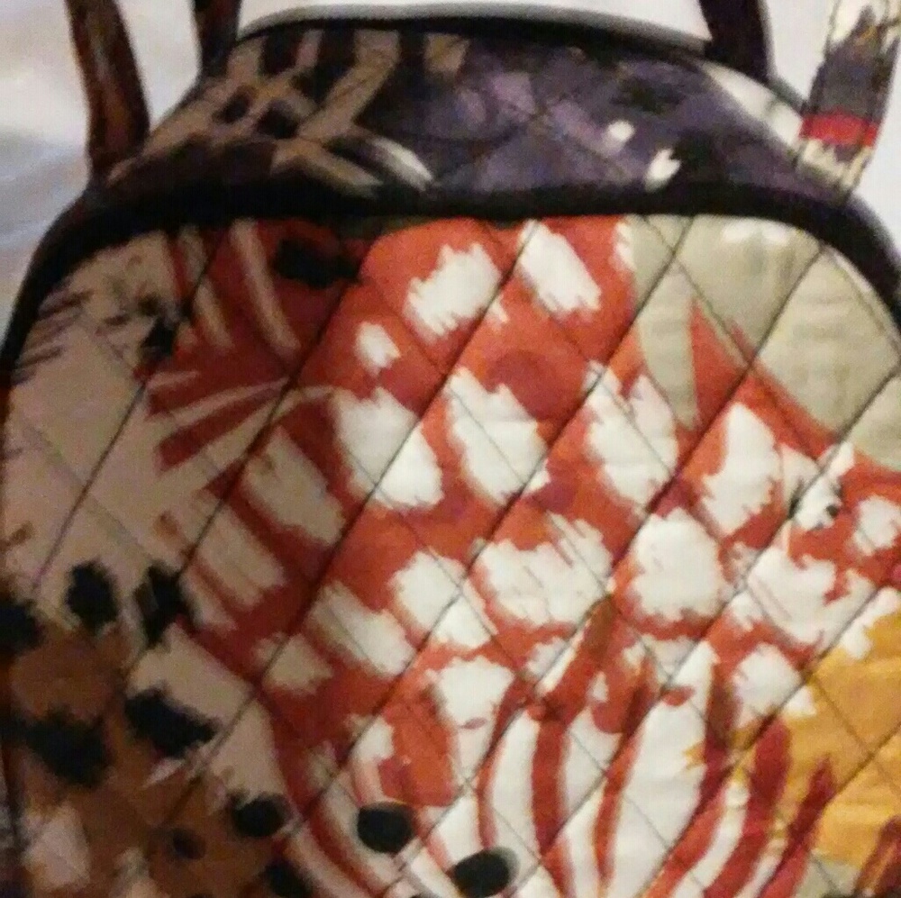 Vera Bradley Lunch Bunch Bag Painted Feathers