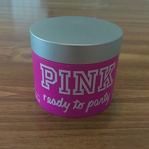 Pink body butter