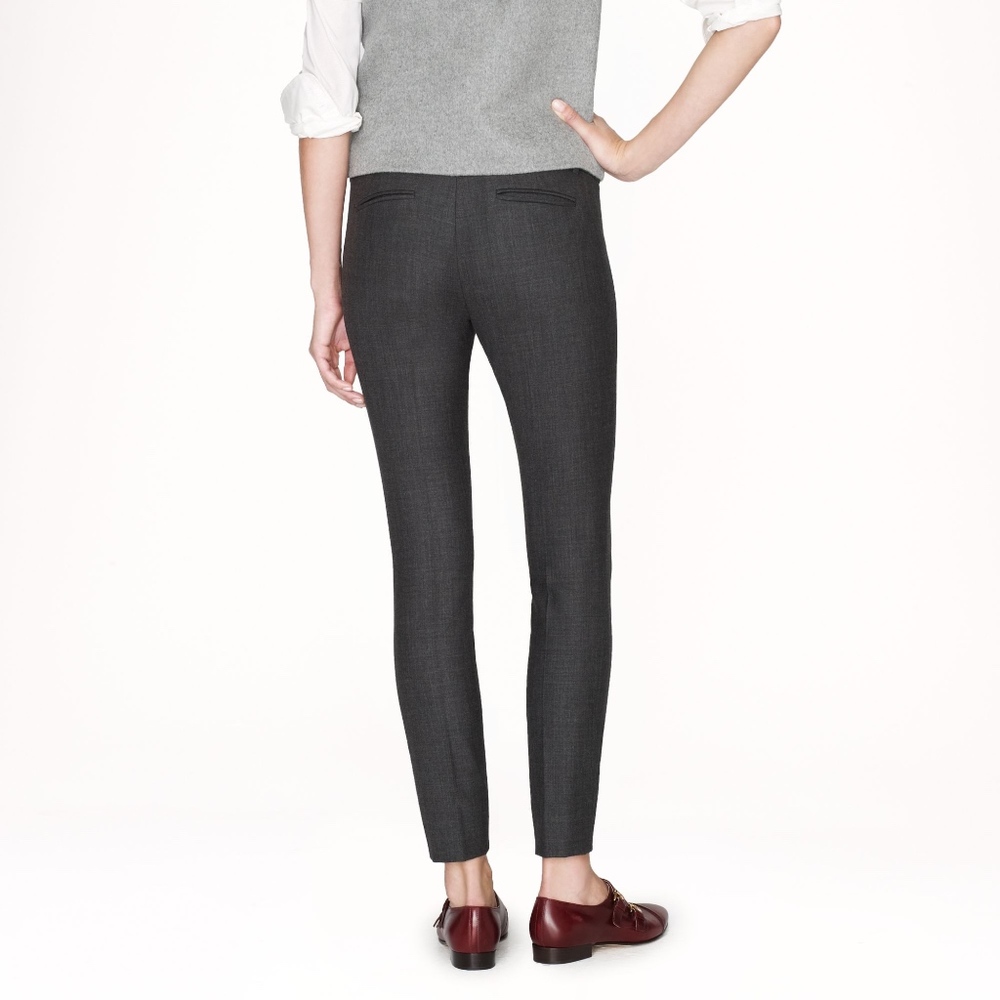 ❌SOLD❌J.Crew Bi-Stretch Wool MINNIE Ankle Pant - Picture 3 of 7