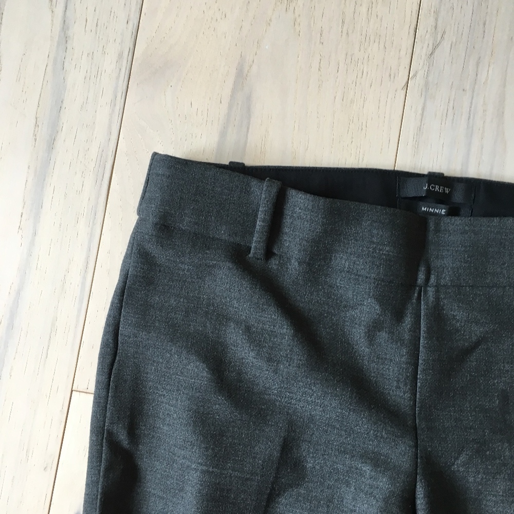❌SOLD❌J.Crew Bi-Stretch Wool MINNIE Ankle Pant - Picture 5 of 7