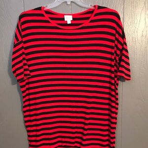 Red & Black Irma! Size Medium